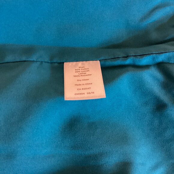 Talbots NWT Teal Lace Skirt – Size 10 Elegant - Picture 9 of 13